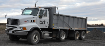 BCT Solutions - White Dump Truck